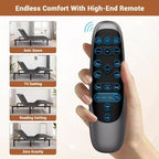 Lit réglable Queen - Massage et chargement USB