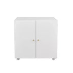 Support d'Imprimante en Métal avec Rangement, Table Roulante pour Imprimante pour Documents de Taille Lettre/Légal/A4, Meuble Classeur Mobile en Métal