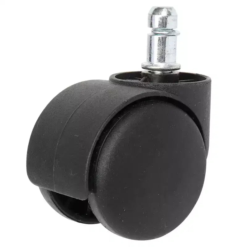 Tabouret de salon hydraulique en cuir PU noir, tabouret à roulettes réglable en hauteur pour spa, massage, chaise de bureau