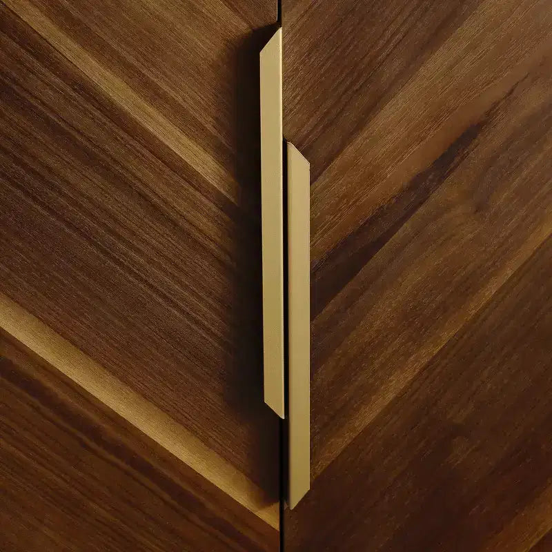 Buffet en bois 2 portes avec rangement