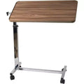 DMI Healthcare Heavy Duty Over Bed Table Tilt Top Table