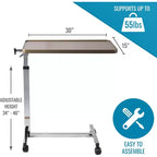 Table de lit inclinable robuste pour soins de santé