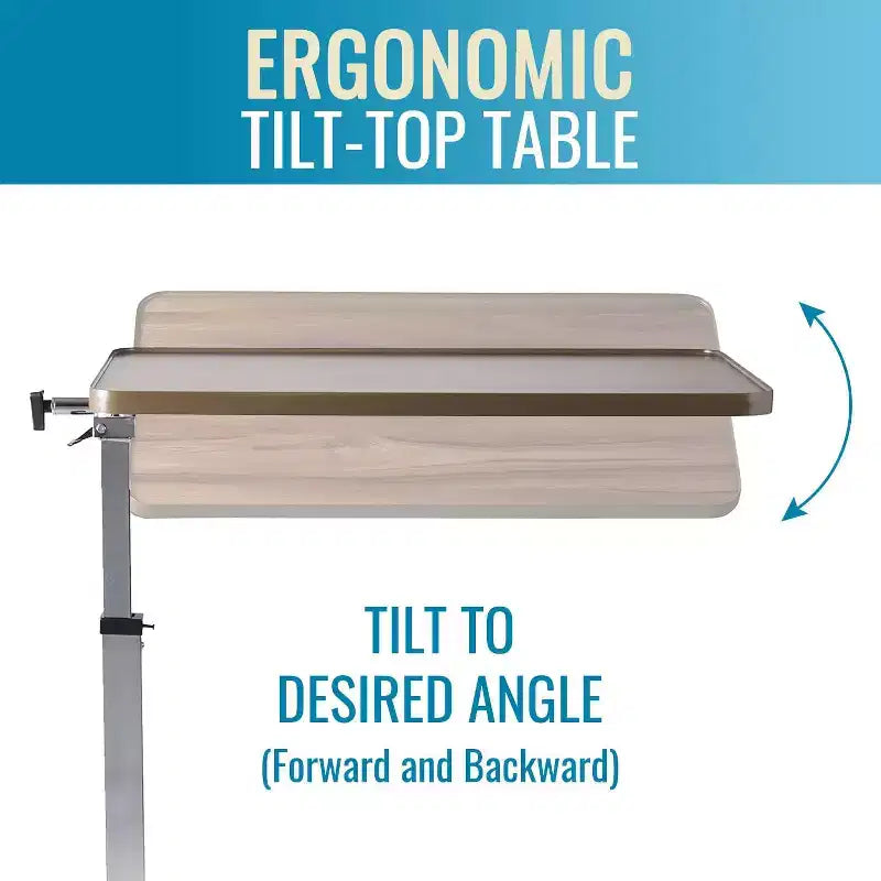 Table de lit inclinable robuste pour soins de santé