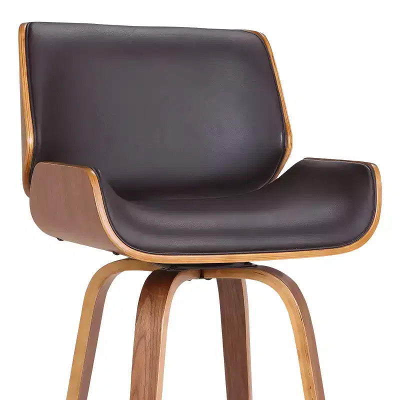 Tabouret de bar Tyler pivotant de 26 po de hauteur de comptoir