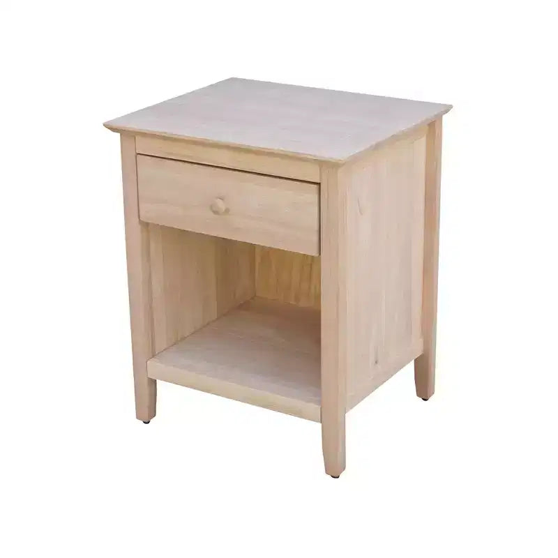 Table de chevet 49,5 cm, non finie