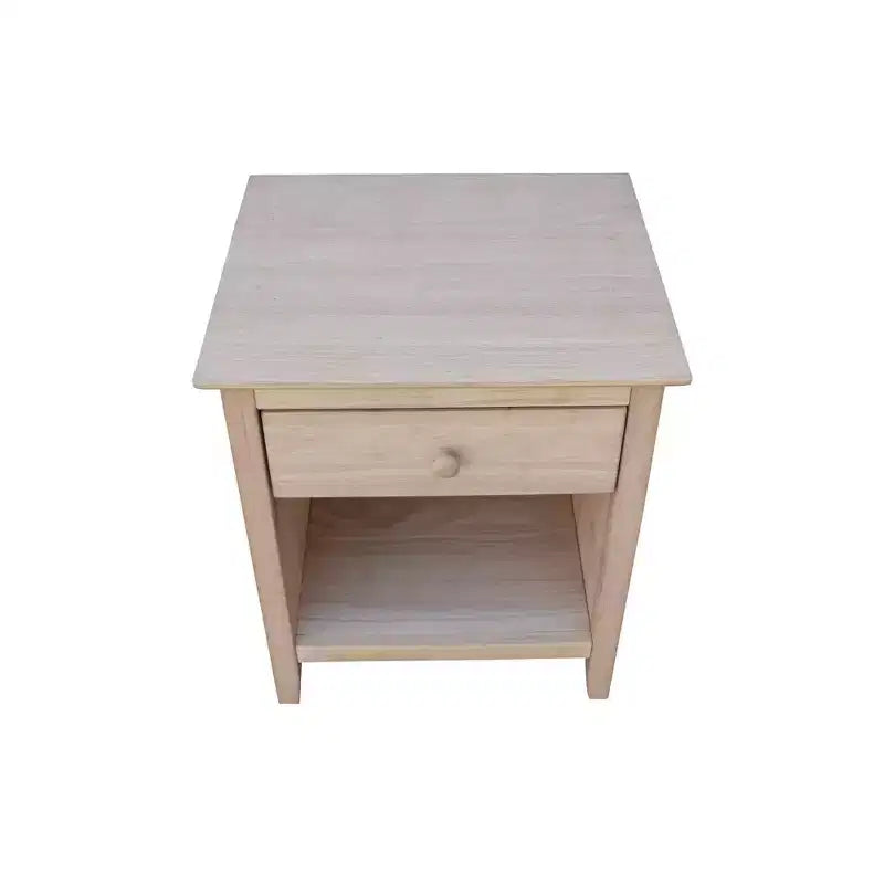 Table de chevet 49,5 cm, non finie