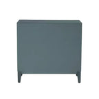 Armoire Jaylan Diamond 2 portes bleue