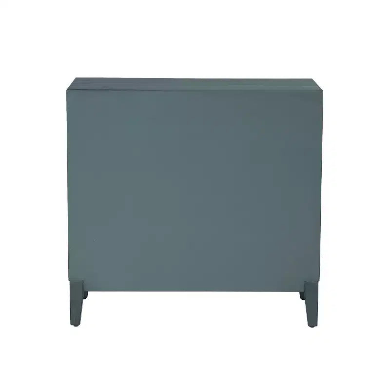 Armoire Jaylan Diamond 2 portes bleue