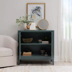 Armoire Jaylan Diamond 2 portes bleue