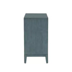 Armoire Jaylan Diamond 2 portes bleue