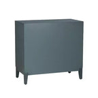 Armoire Jaylan Diamond 2 portes bleue