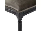 Chaise de salle à manger Camille en velours neuf