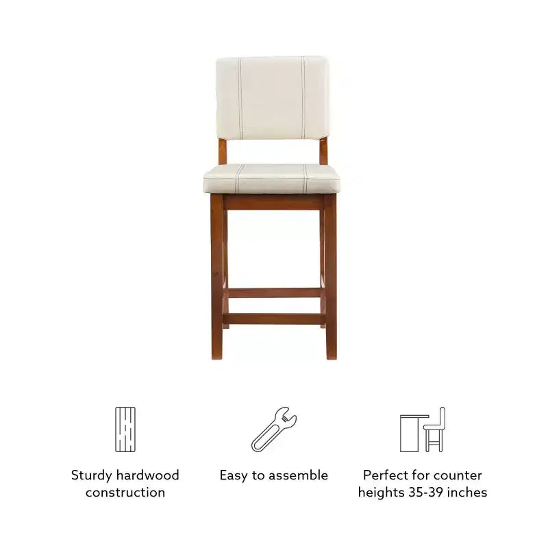 24 Tabouret de bar Milano hauteur comptoir
