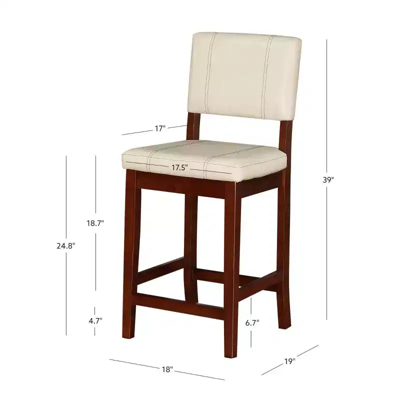 24 Tabouret de bar Milano hauteur comptoir