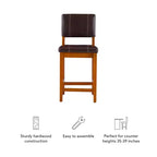 24 Tabouret de bar Milano hauteur comptoir