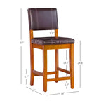 24 Tabouret de bar Milano hauteur comptoir