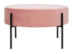 Lisbon Round Cocktail Ottoman - OTT6203 - Safavieh