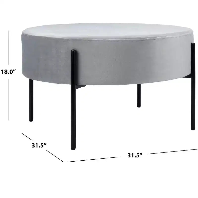 Pouf ottoman rond Lisbonne