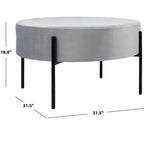 Pouf ottoman rond Lisbonne