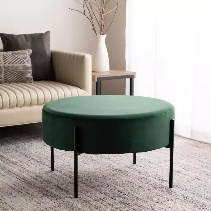 Pouf ottoman rond Lisbonne