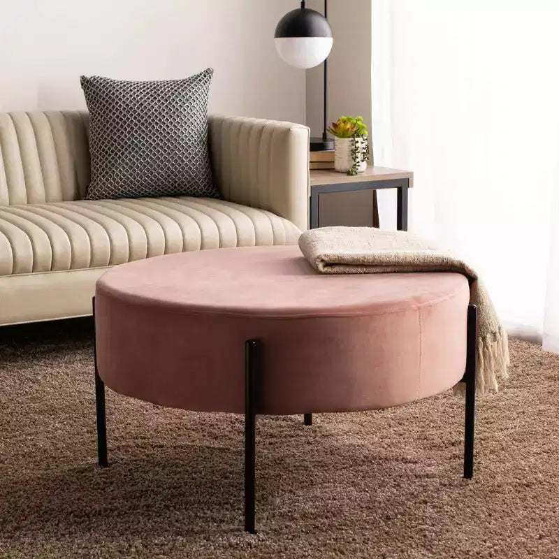 Pouf ottoman rond Lisbonne