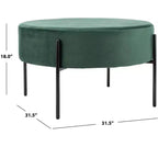 Pouf ottoman rond Lisbonne