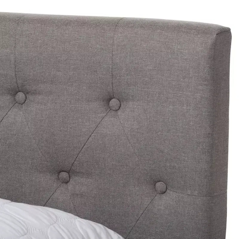 Lit rembourré Cassandra, design moderne et contemporain