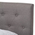 Lit rembourré Cassandra, design moderne et contemporain