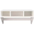 Bureau d'ordinateur mural et armoire suspendue