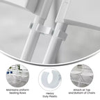 Attaches d'assemblage en plastique larges - Paquet de 2